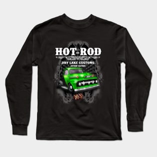 Hot Rod Custom Vintage Truck Long Sleeve T-Shirt